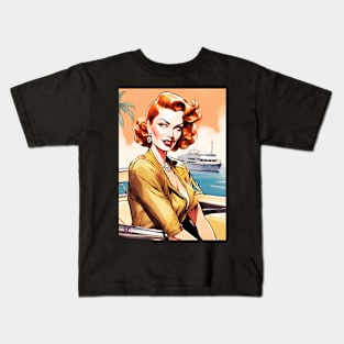 Red Hair Diva Kids T-Shirt